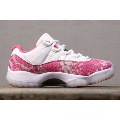 Nike Bayan Air Jordan 11 Low Pembe / Yılan Ten Rengi Basketbol Ayakkabısı Türkiye - CAAWVDNC